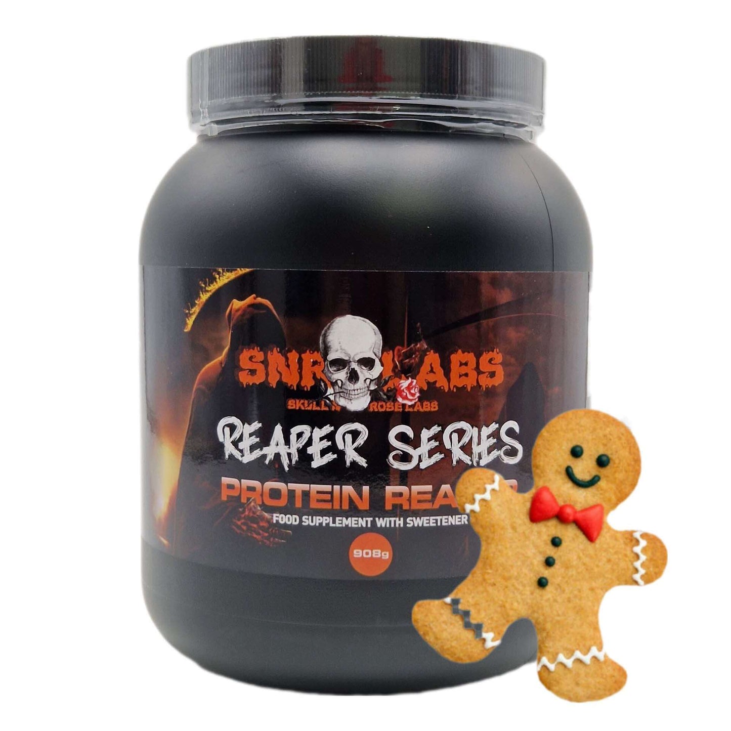 SNRLabs Reaper Protein gingerbread