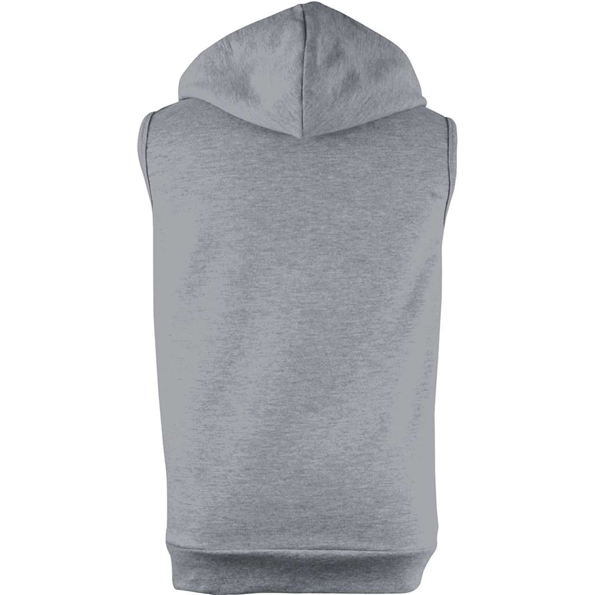 Sleeveless Zoodie rear grey