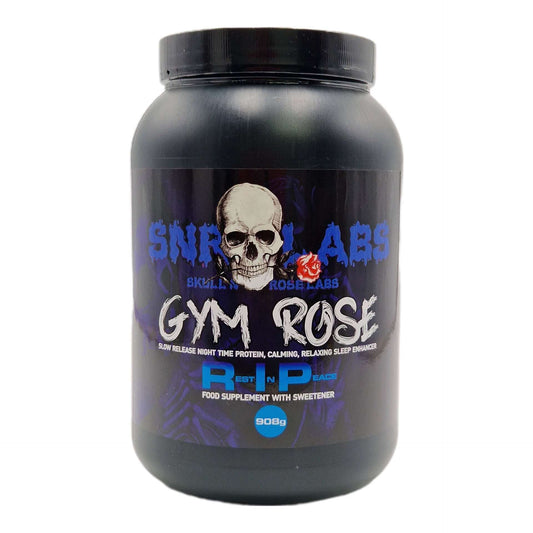 SNRLabs Gym Rose RIP night time protein