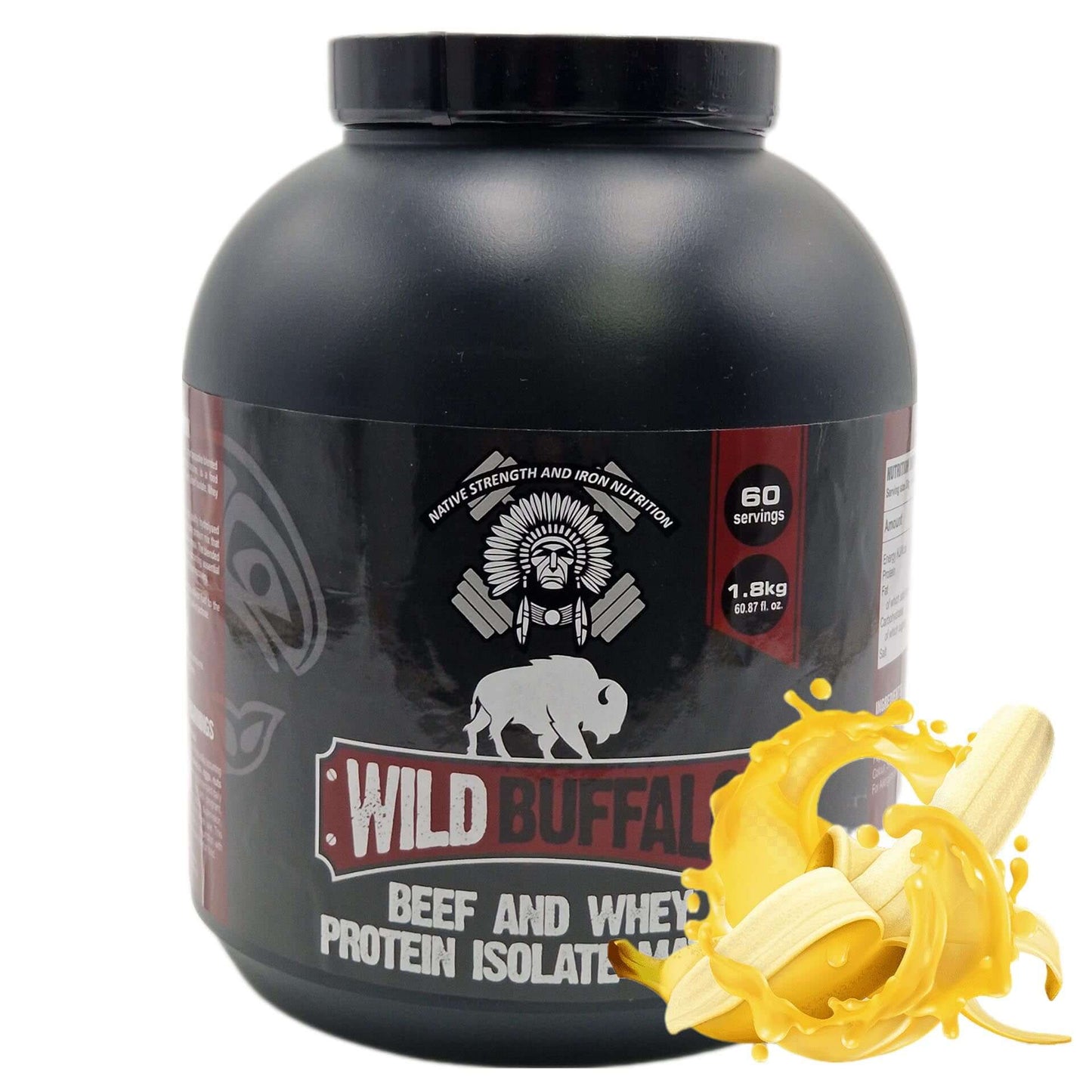 Wild Buffalo Beef and Whey Protein Isolate Matrix Banana