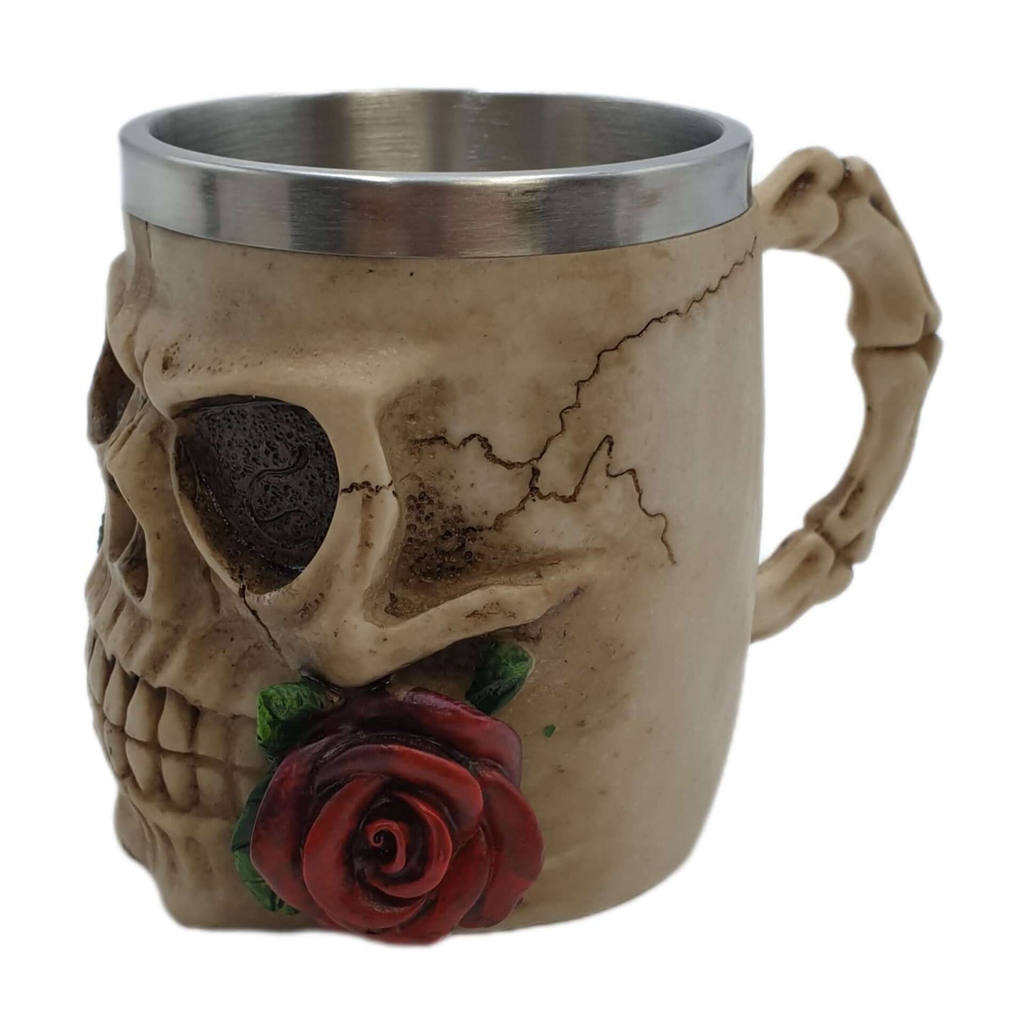 Skull n Rose Tankard side