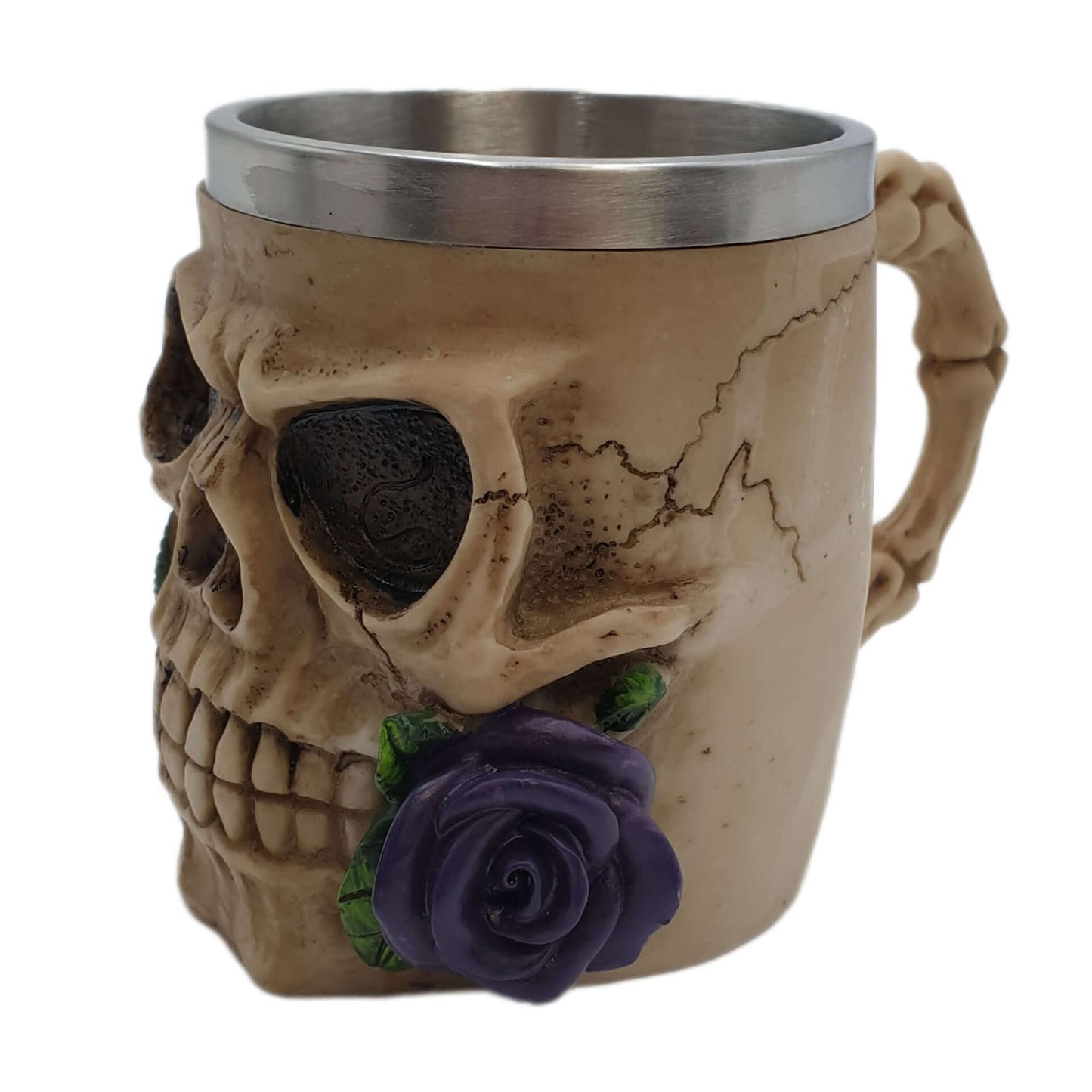 Skull n Rose Tankard side