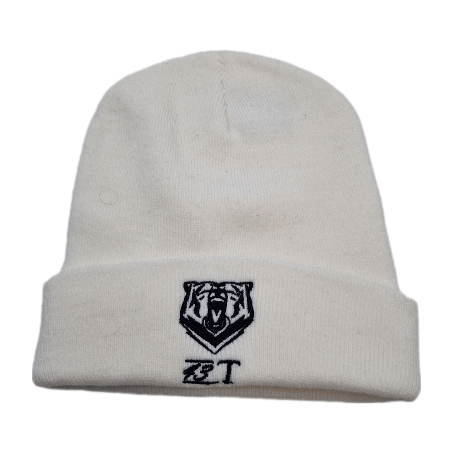 43-T Clothing Beanie White