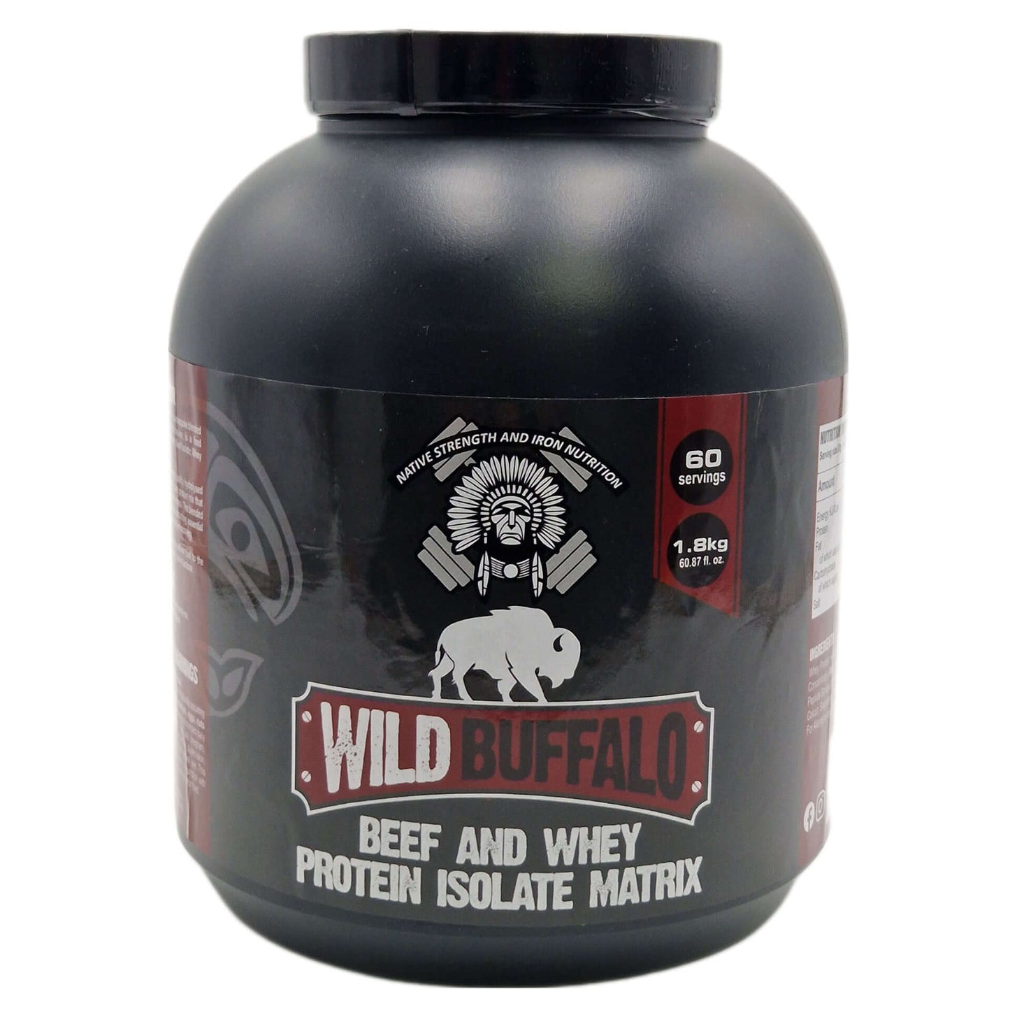 Wild Buffalo Beef and Whey Protein Isolate Matrix